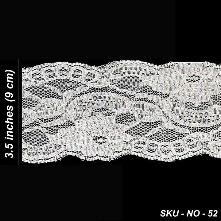 Delicate Scalloped Border Lace | SKU-5