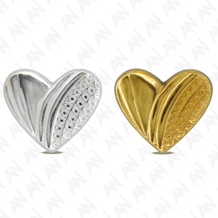 Heart Shape Metal Shirt Buttons