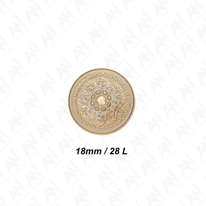 Royal Elegance Metal Buttons