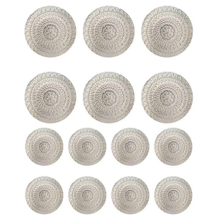 Classic Elegance Metal Buttons