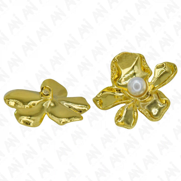 Floral Pearl Buttons