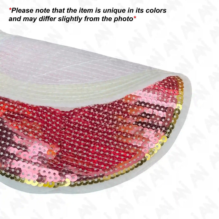 Pink Sequins Donut Patch