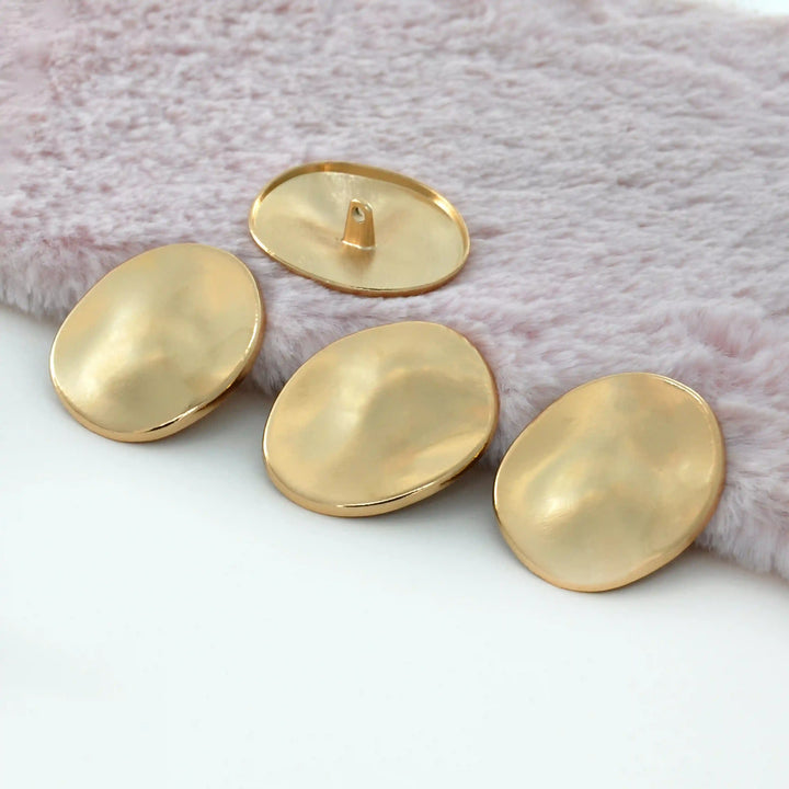 Irregular Shape Metal Buttons | 38mm(60L)