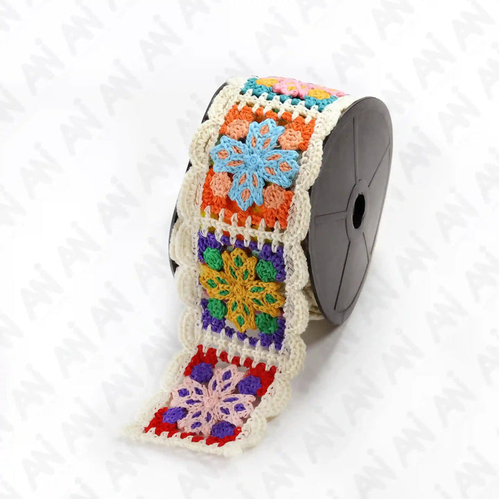 Boho design Crochet Floral Lace