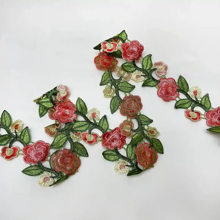 Floral Cutwork Embroidery Lace