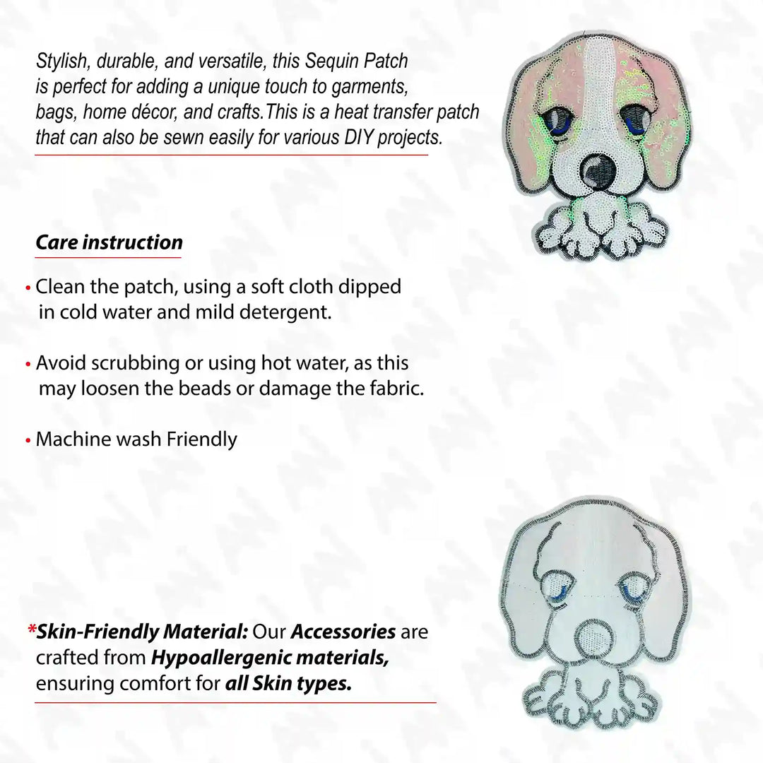 Sequins Dog Patch