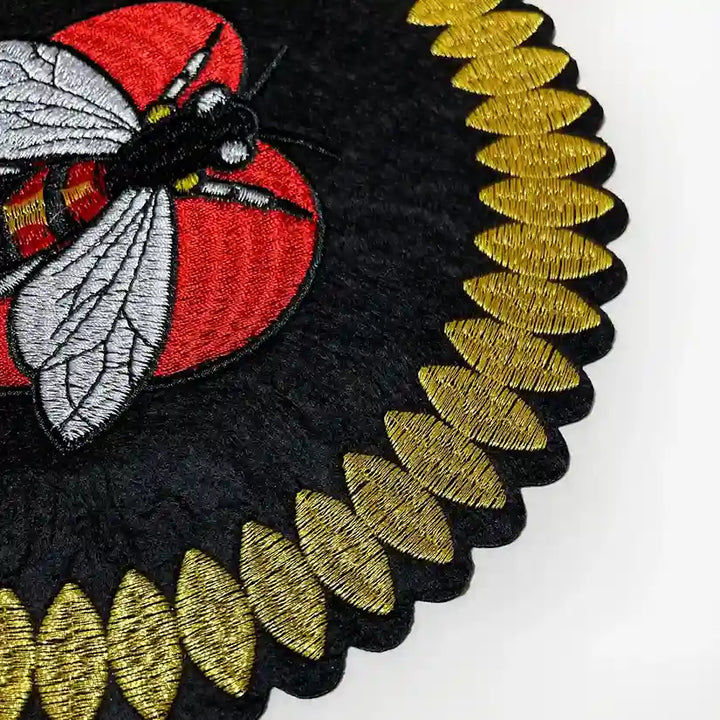 Honey Bee Multicolor Hot-Fix Patch