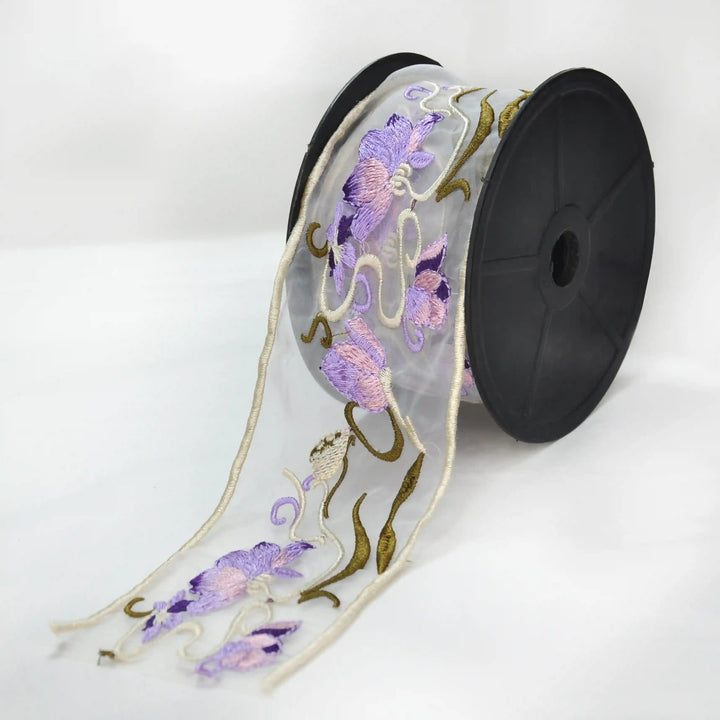 Lilac Blossom Lace | 2 Meter
