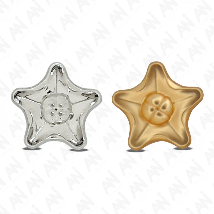 Star Style Shirt 12mm Buttons