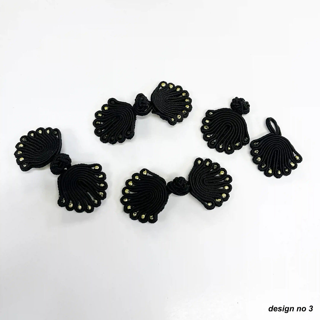 Bow Inspire Frog Closure Button