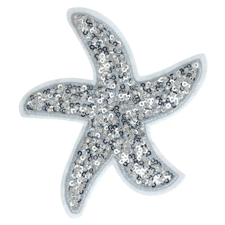 Sequins Star Fish Sew Patch