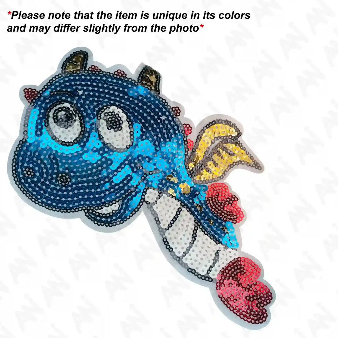 Sequins Kids Dragon Patch