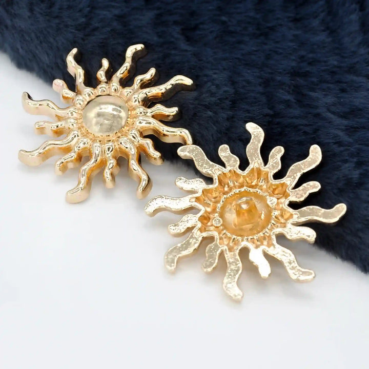 Golden Sun Metal Buttons