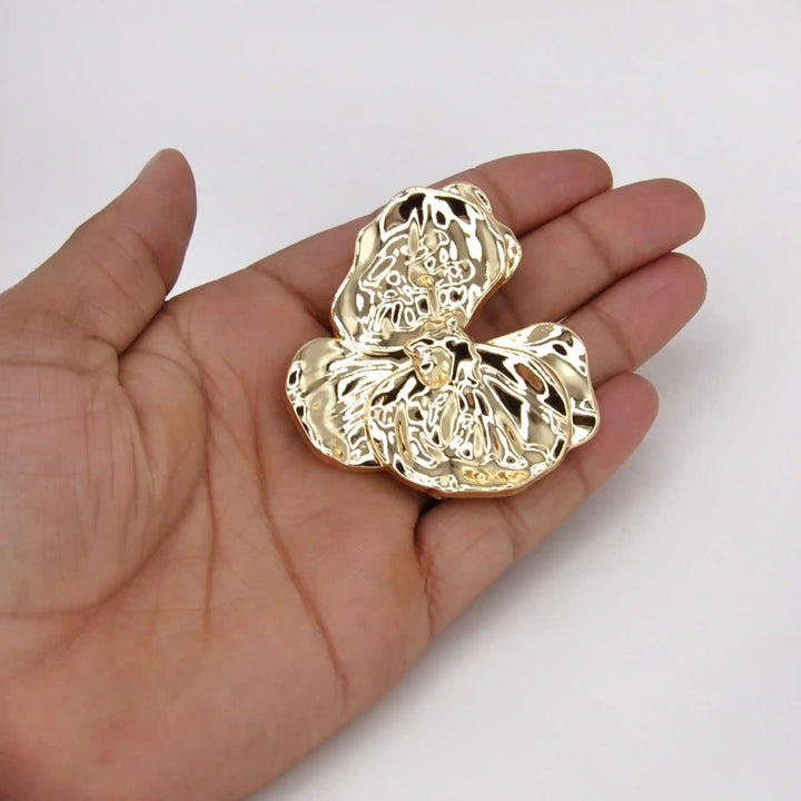 Molten Bloom Metal Buckle | 53mm