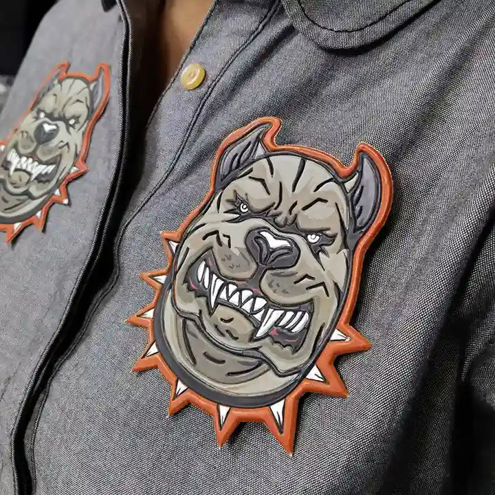 Pitbull Dog Pvc Patch