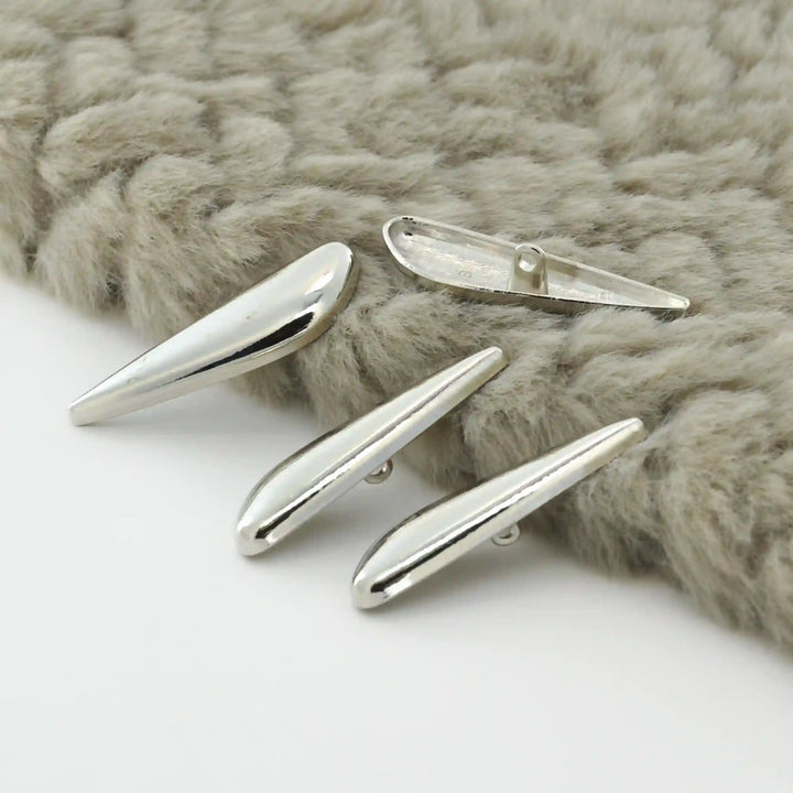 Sleek Teardrop Metal Button | 45mm(71L)
