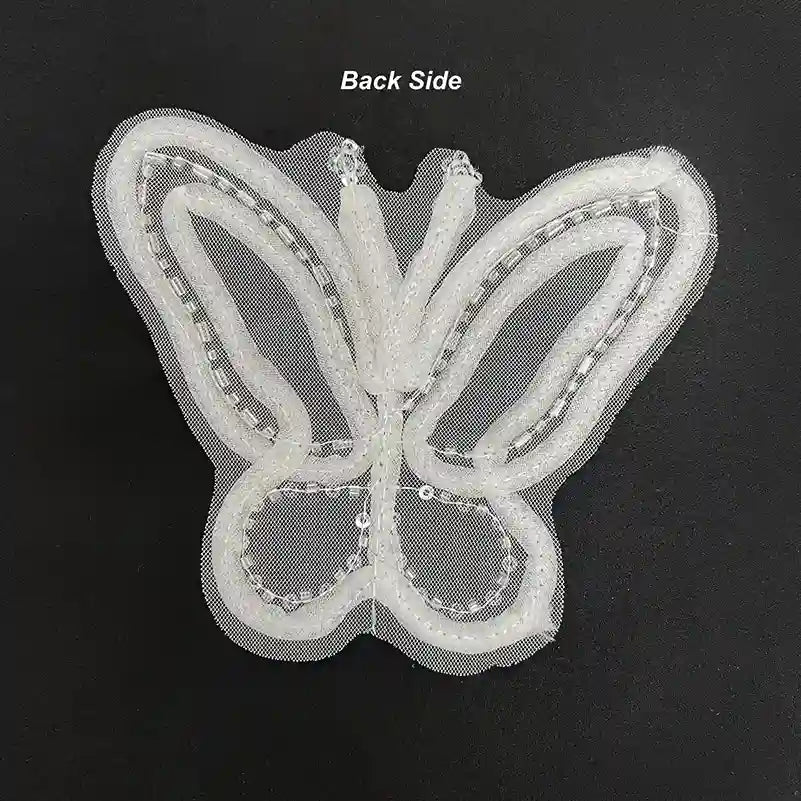 Luxury Beaded Symbolic Appliqué Patch