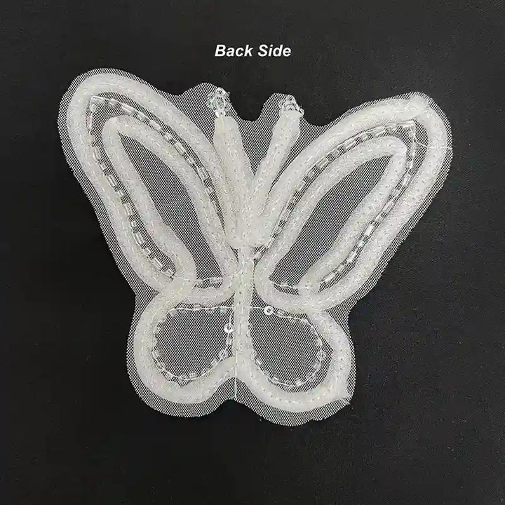 Luxury Beaded Symbolic Appliqué Patch