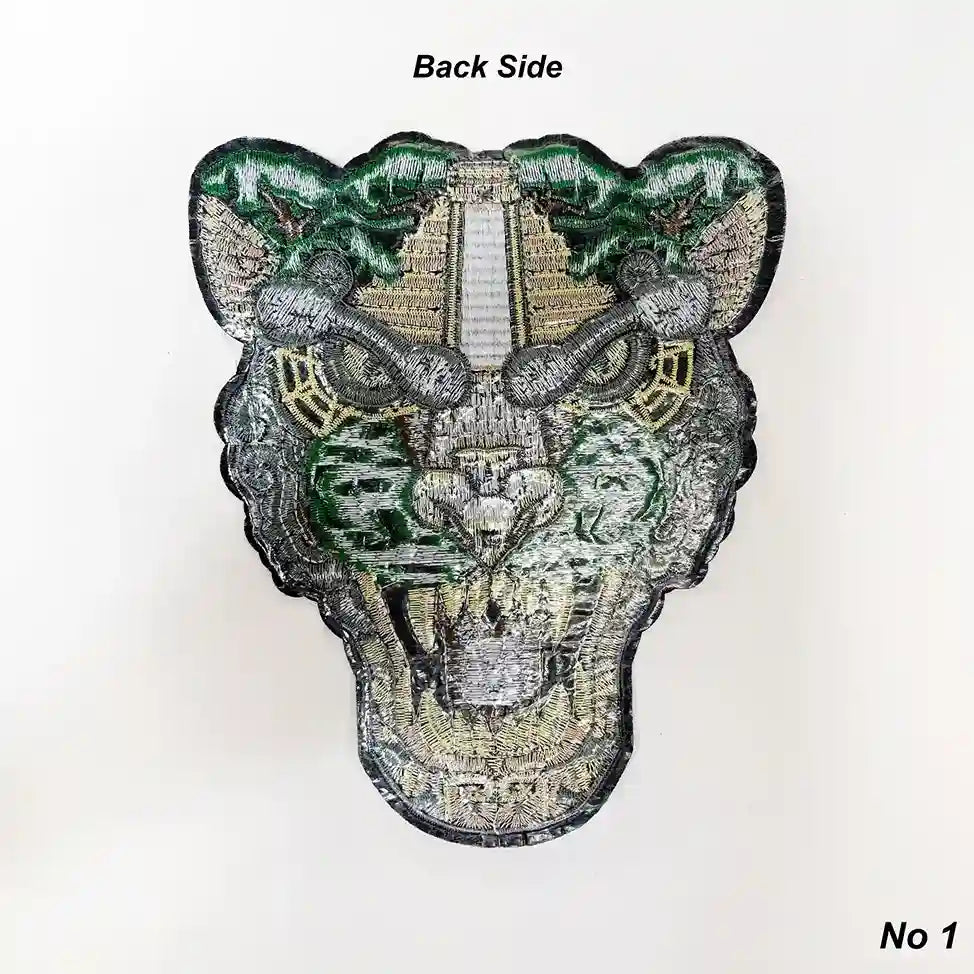 Chichen Itza Jaguar Head Patch