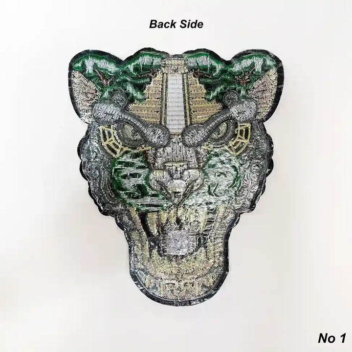 Chichen Itza Jaguar Head Patch