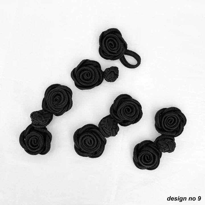 Rose Style Knot Buttons