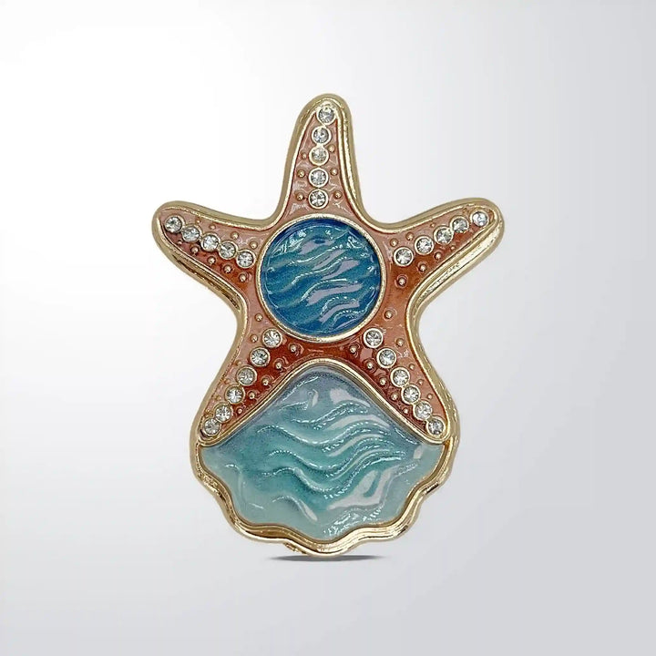 Starfish Shell Nautical Buckle