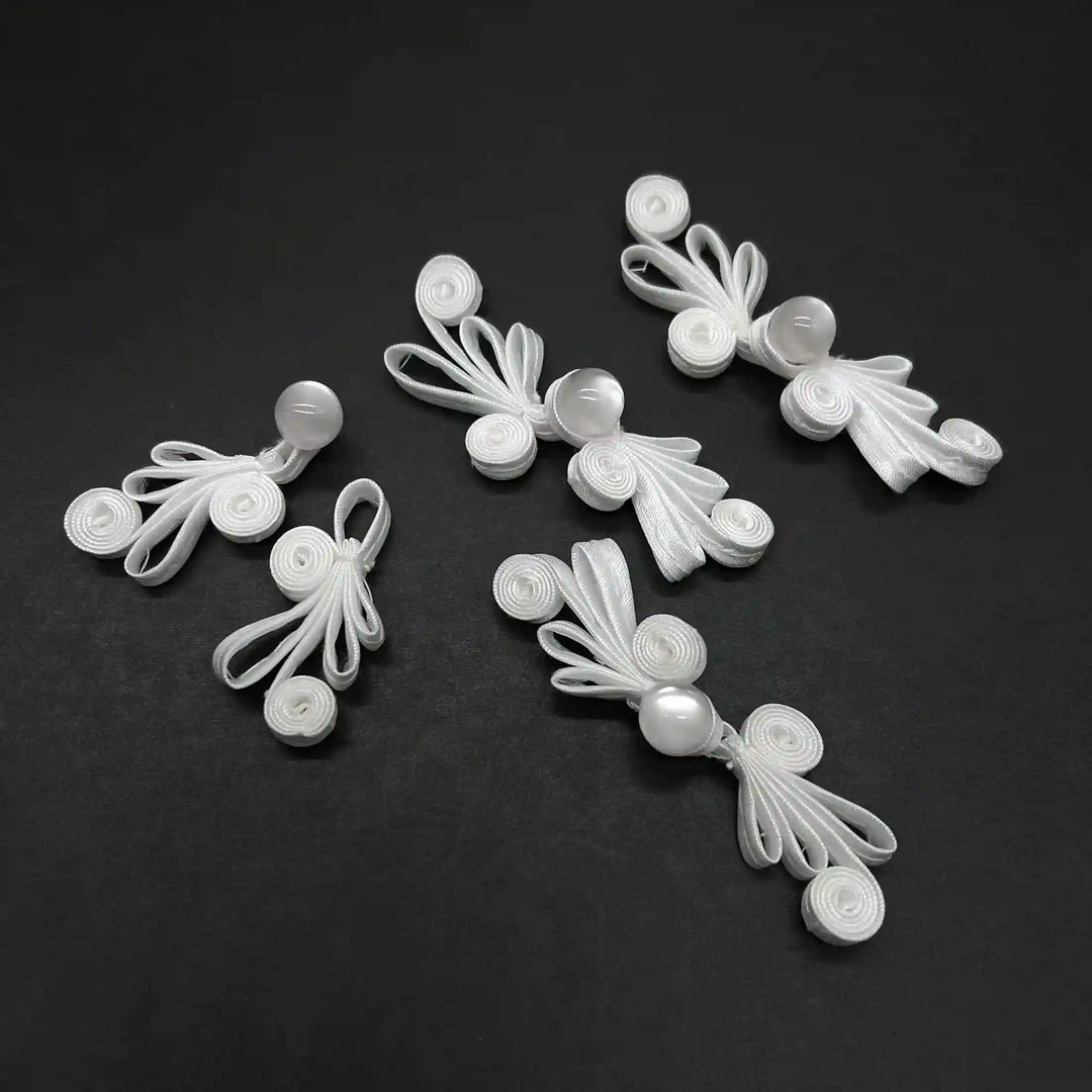 Triple-Loop Wing Frog Closure Buttons