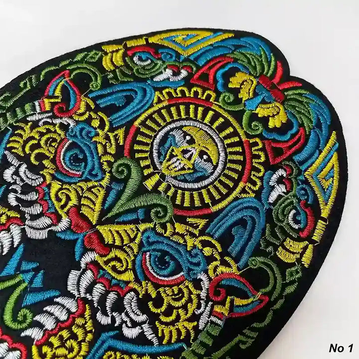 Mesoamerican Tribal Deity Patch