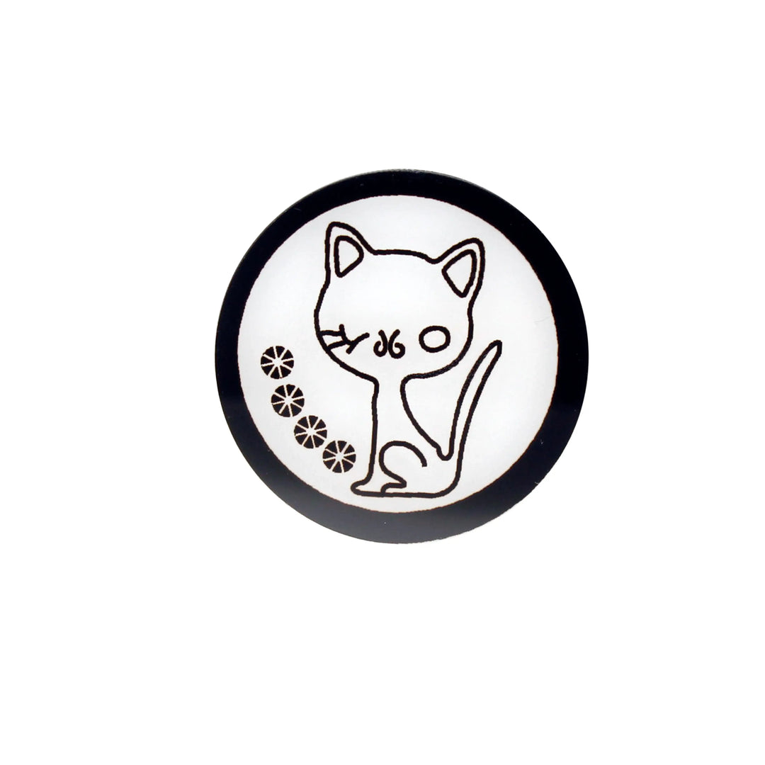 Whimsical Kitty Brooch