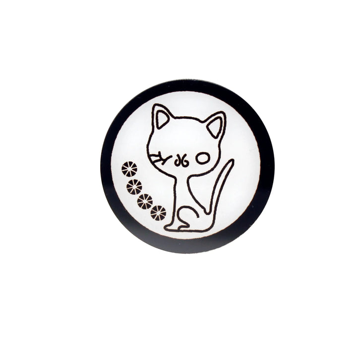 Whimsical Kitty Brooch
