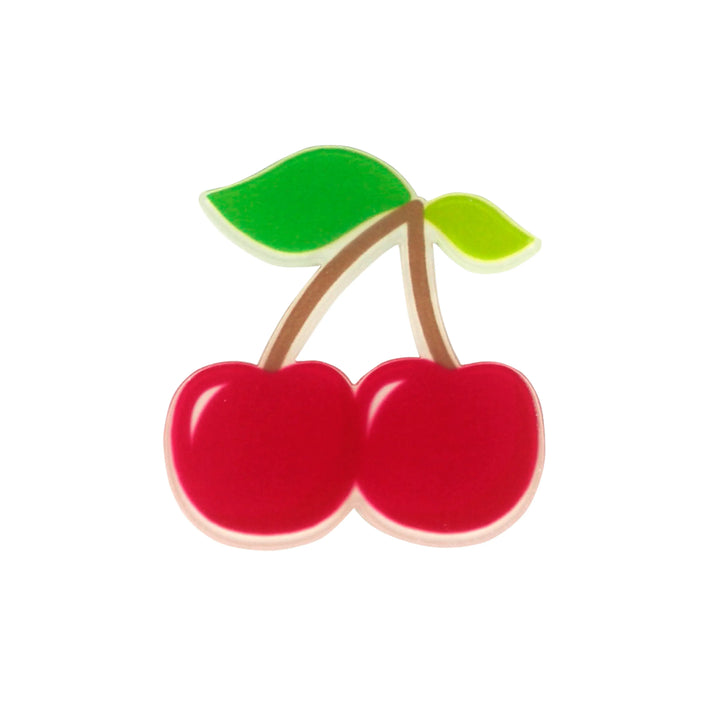Red Cherry Pin Brooch