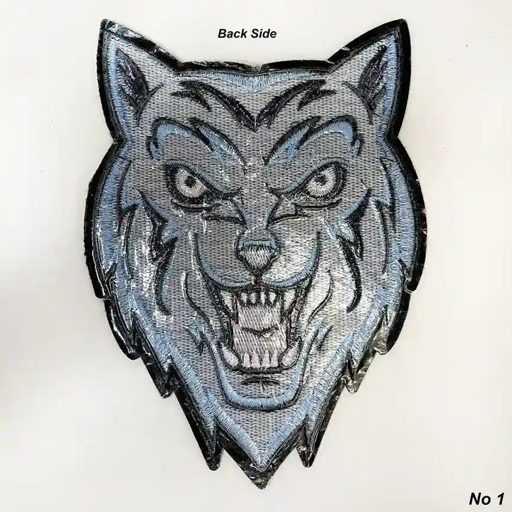 Roaring Alpha Wolf Patch