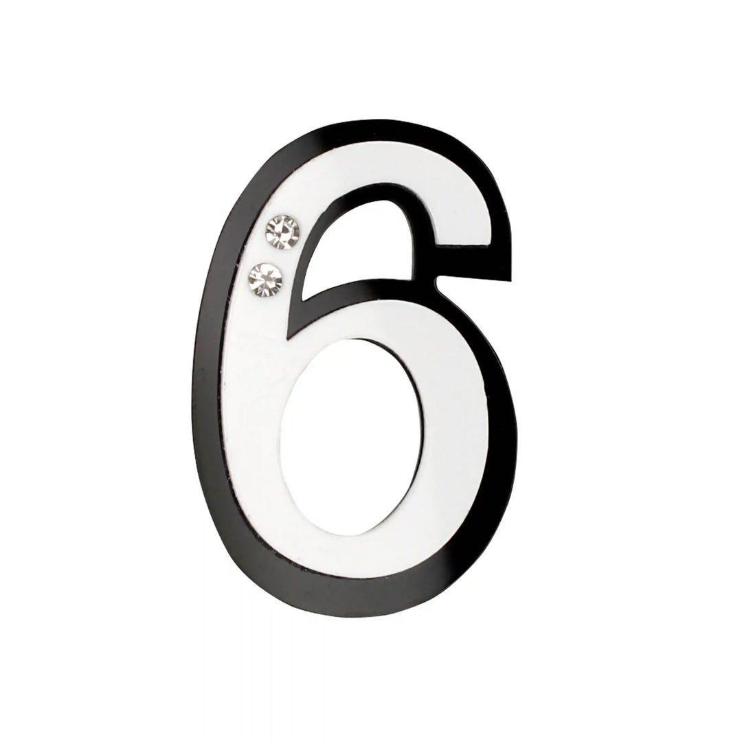 Number 6 Brooch
