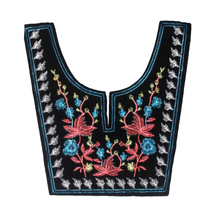 U Shape Embroidery Neckline