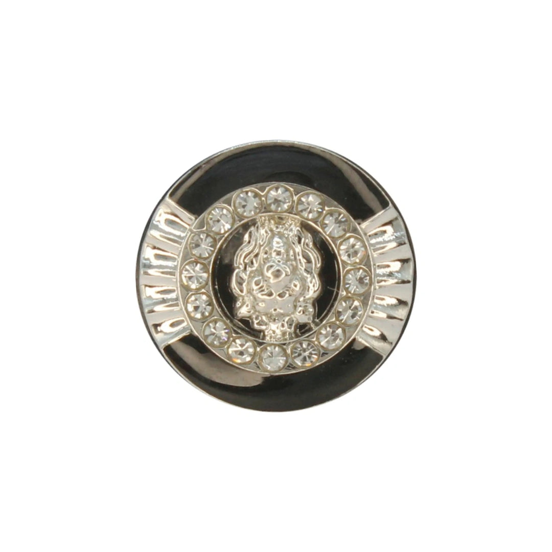 Lion Rhinestone Shirt Buttons | 14mm(22L) & 18mm(28L)