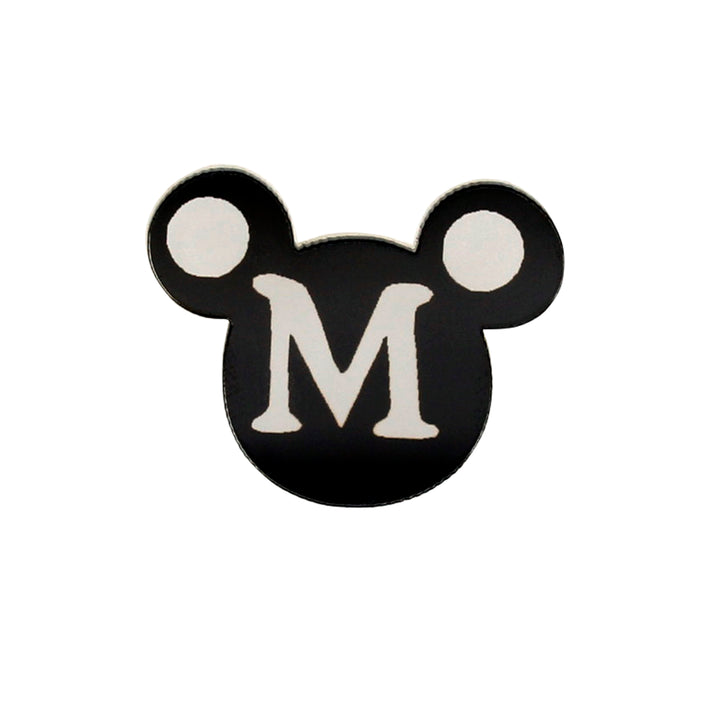 Mickey Monogram Brooch