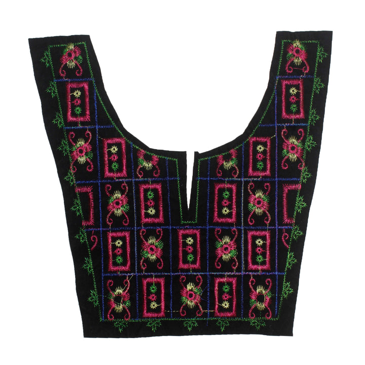 Folk Art Flair Style Neckline