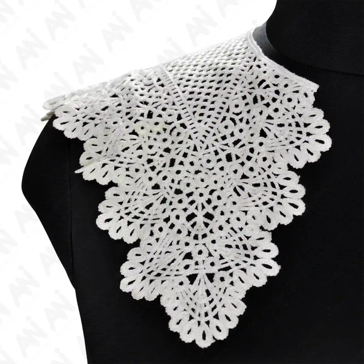 Decorative neckline bib Collar