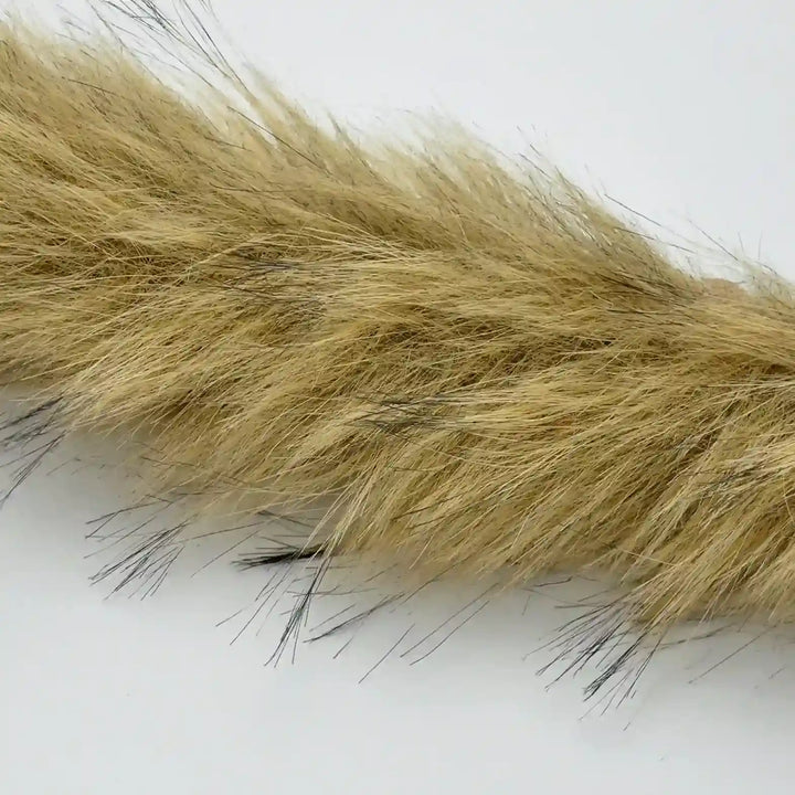 Beige Fluffy Marabou Lace | 2 Meters