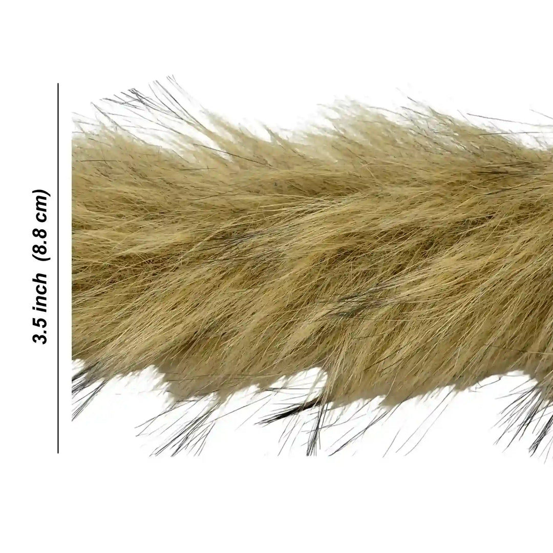 Beige Fluffy Marabou Lace | 2 Meters