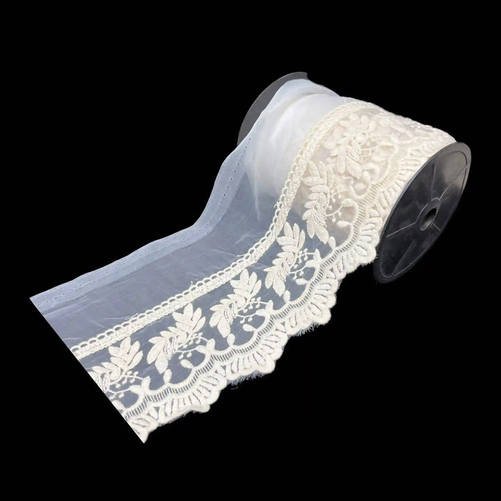 Leaf Garland Organza Lace | 2 Meters | CE-17