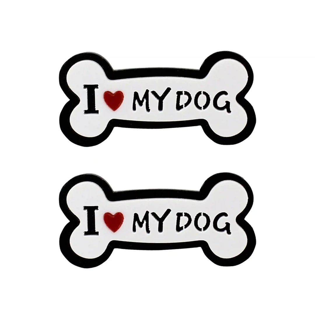 I Love My Dog Brooch Pins