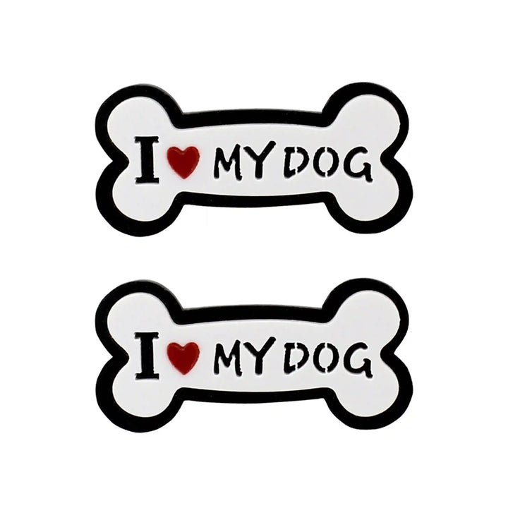 I Love My Dog Brooch Pins