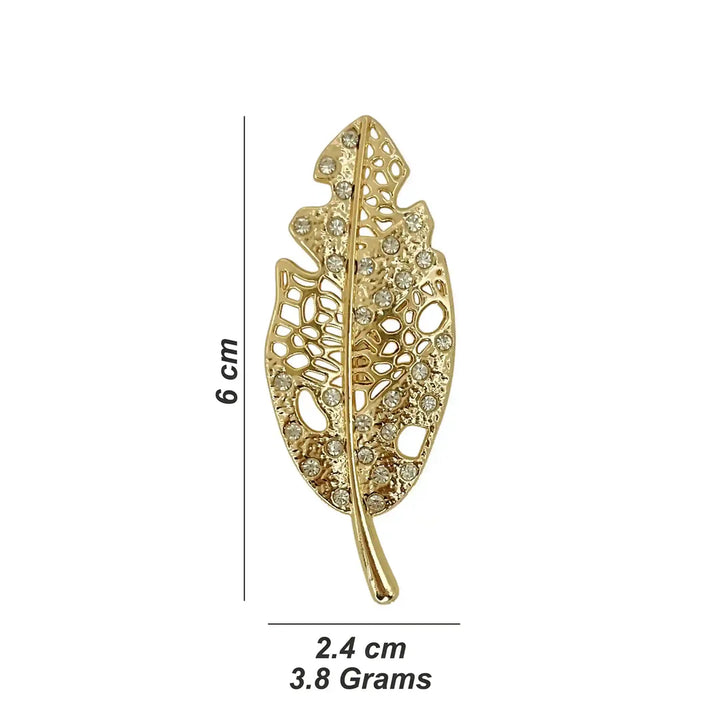 Emerald Girandole Brooch Pin