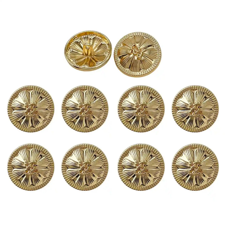 Vintage-Style Buttons for Clothing and Accessories | 18mm(28L) & 23mm(36L)