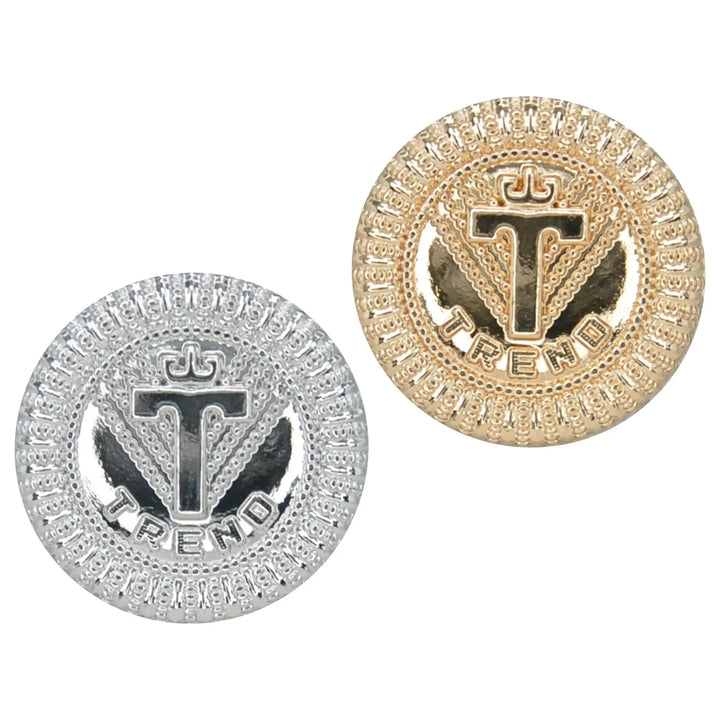 Gear mosaic inspired T button | 18mm (28L) & 23mm (36L)