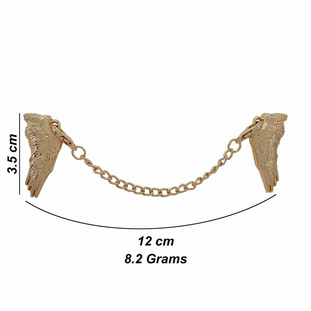 Angel Wing Collar Pin