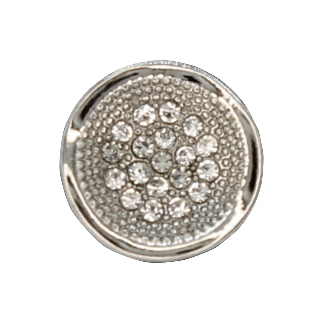 Luxurious Diamond Metal Buttons | 11mm (18L)