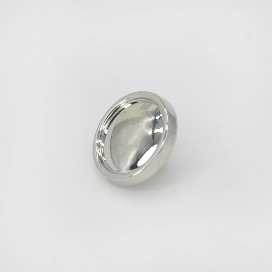 Smooth Finish Metal Button | 11.4mm (18L)
