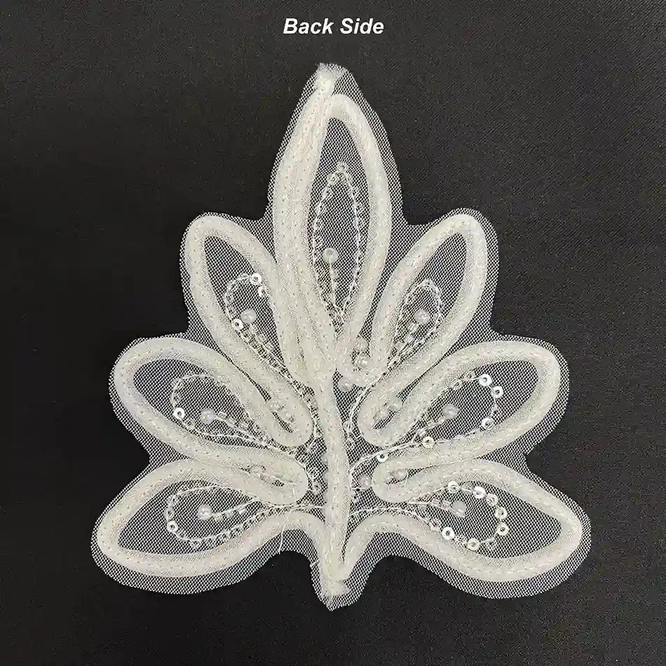 Luxury Beaded Symbolic Appliqué Patch
